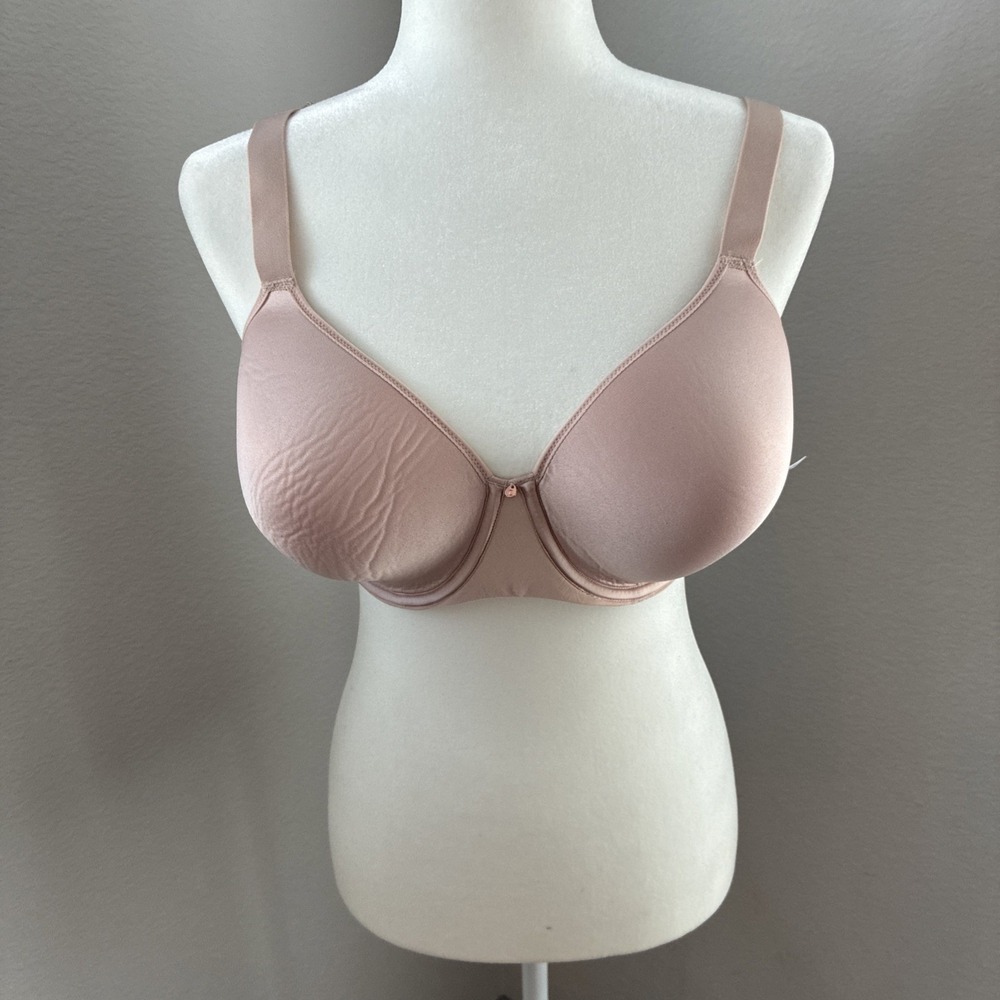 Chantelle 32H USA (32FF UK) Comfort Chic Back Smoothing Bra 18JNV Blush